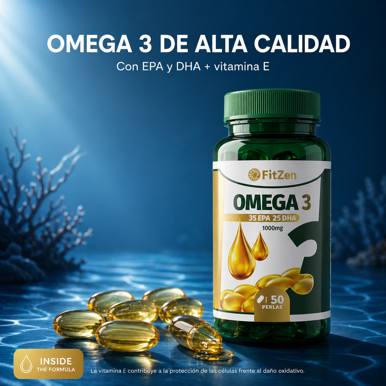 Omega 3 (35% EPA / 25% DHA)